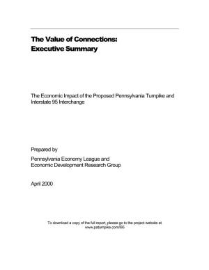 Value of Connections Executive Summary