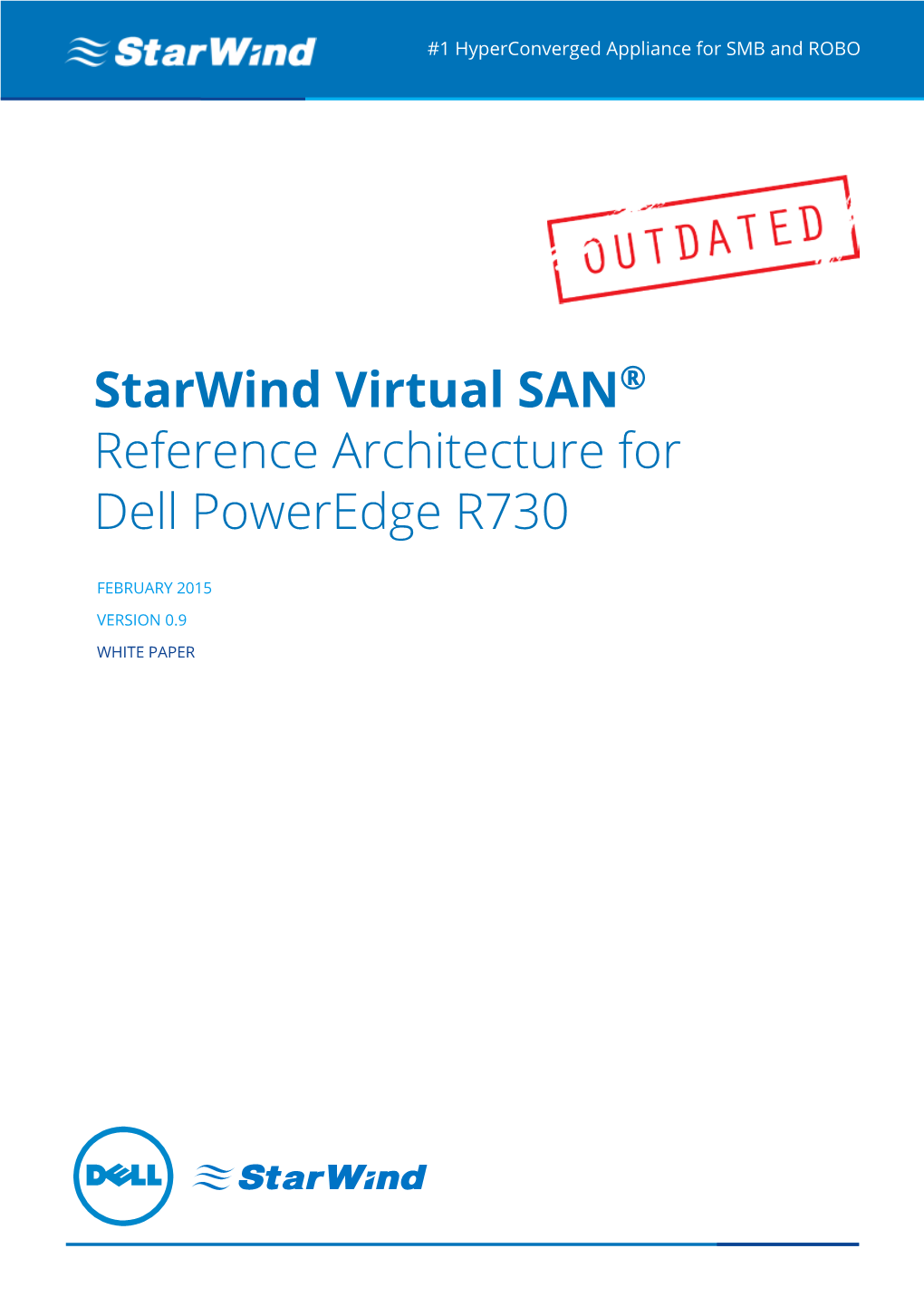 Starwind Virtual SAN® Reference Architecture for Dell Poweredge R730