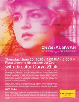 Crystal Swan (2018) Follows the Path of Evelina, a Young Woman Who Dreams of Moving to Chicago and Pursuing Her Passion for Music