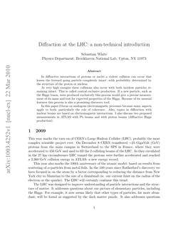 Diffraction at the LHC: a Non-Technical Introduction