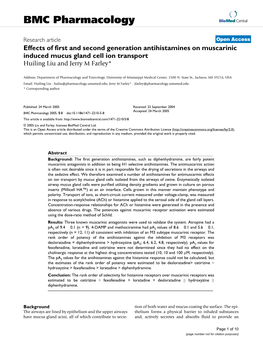 BMC Pharmacology Biomed Central