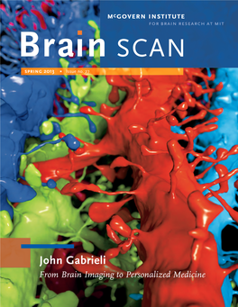John Gabrieli from Brain Imaging to Personalized Medicine from the Director