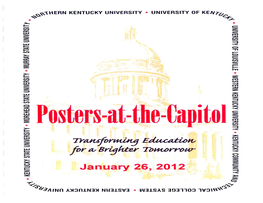 2012 Posters-At-The-Capitol (P@C) Program