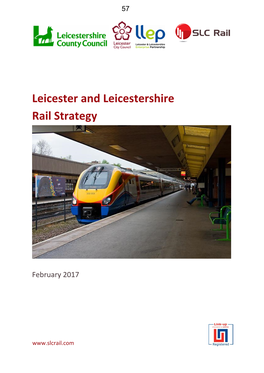 Leicester and Leicestershire Rail Strategy