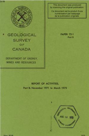 Geological Survey Canada