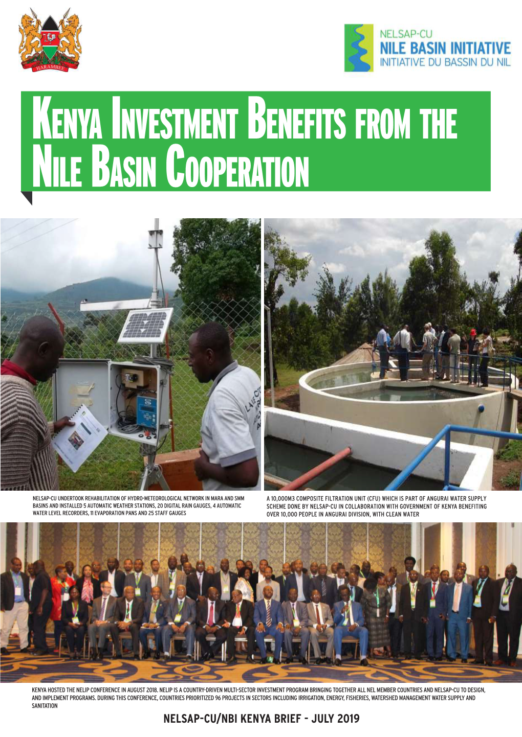 Kenya Investment Benefits from the Nile Basin Cooperation
