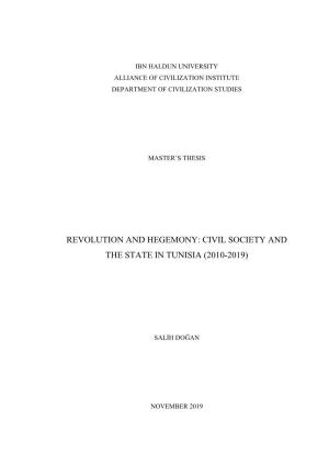 Civil Society and the State in Tunisia (2010-2019)