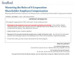 Mastering the Rules of S Corporation Shareholder