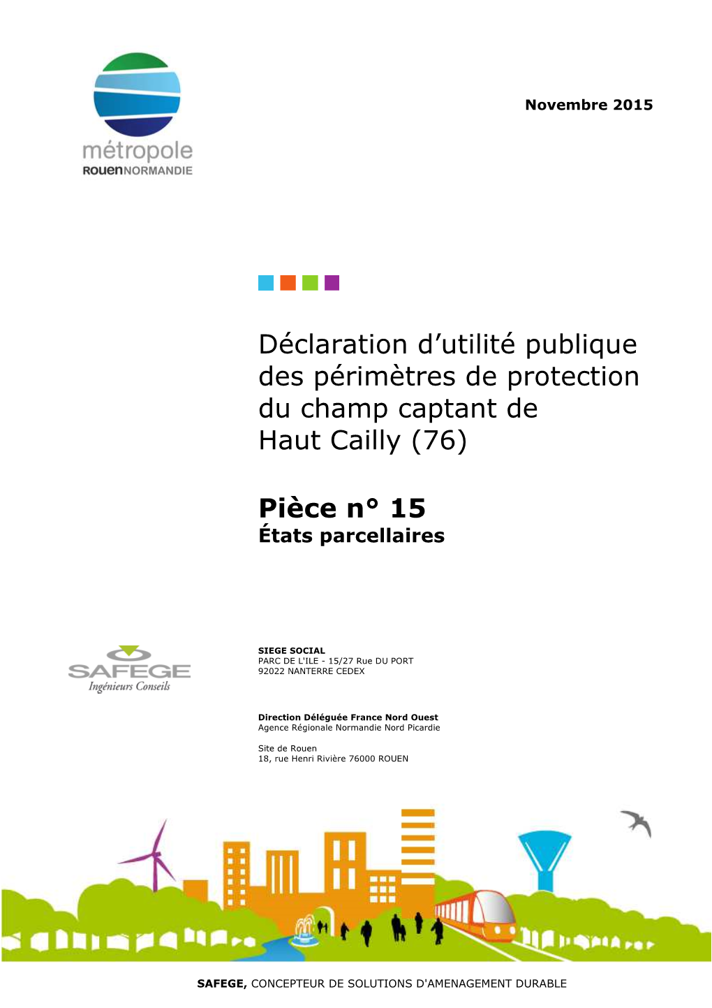 Déclaration D'utilité Publique Des Périmètres De Protection Du Champ