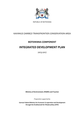 Integrated Development Plan