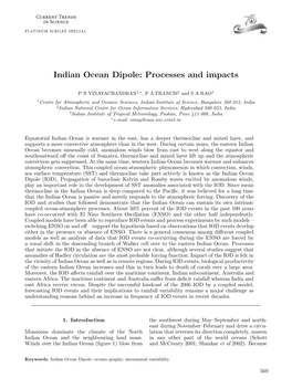 Indian Ocean Dipole: Processes and Impacts