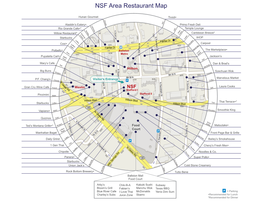 NSF Area Restauant Map 7-20-09