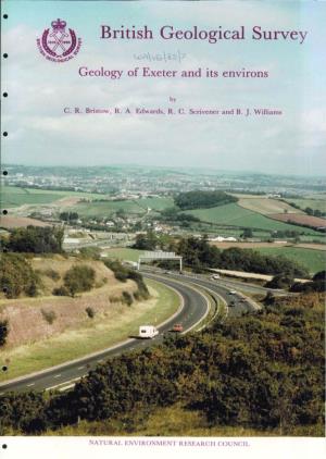 British Geological Survey • Lua\VG-\ 25 \7 Geology of Exeter and Its Environs