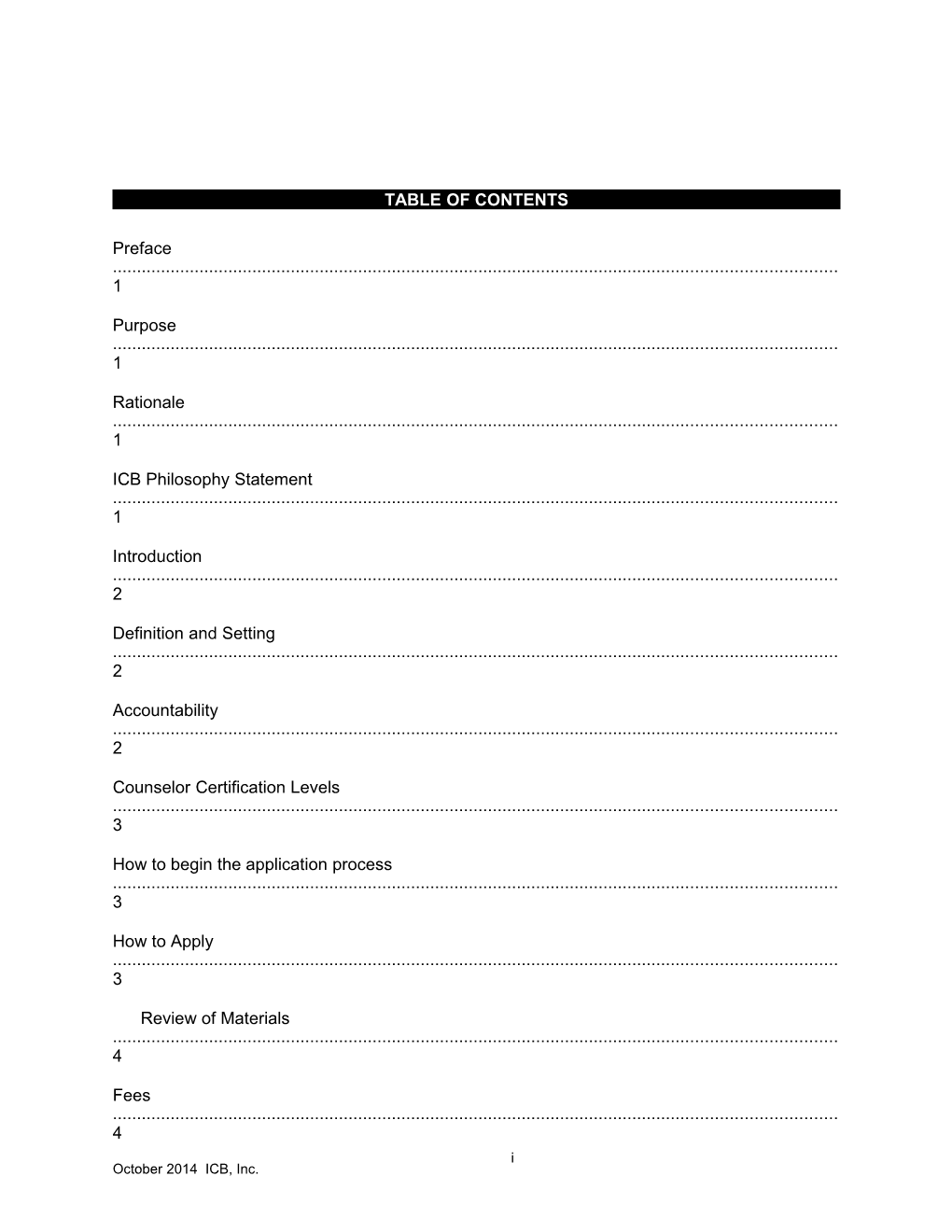 Table of Contents s11