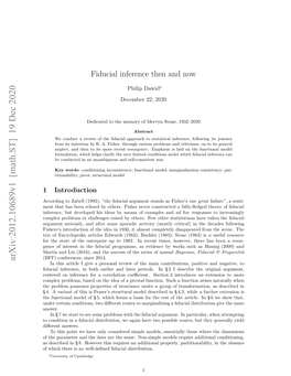 Fiducial Inference Then And