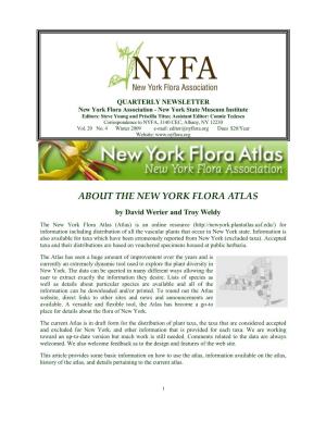 About the New York Flora Atlas