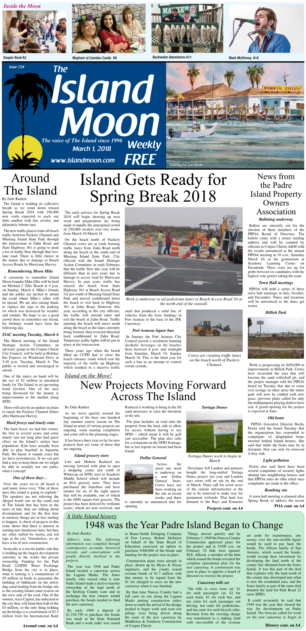 Issue 724 the Island Free