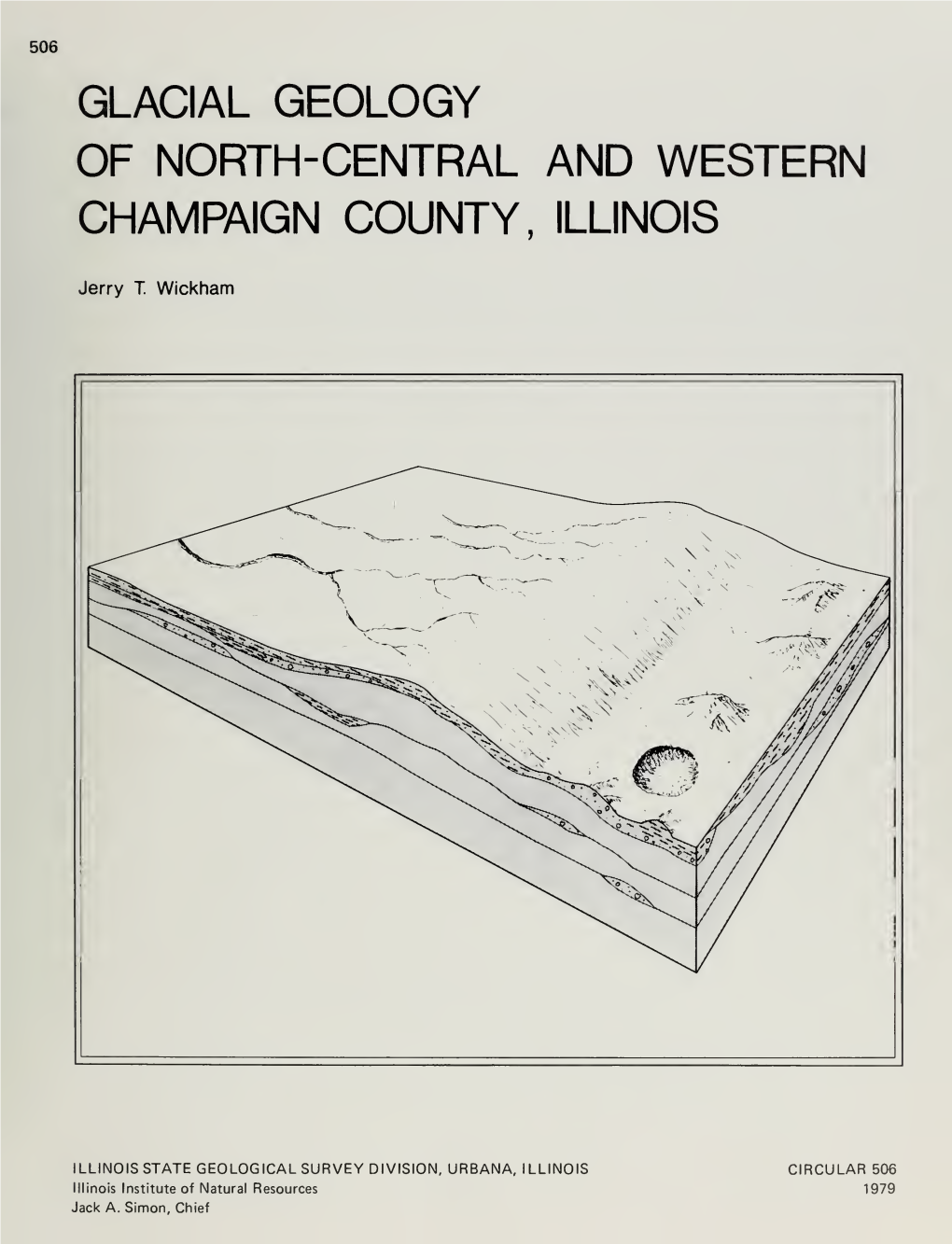 Glacial Geology of North-Central and Western Champaign County, Illinois