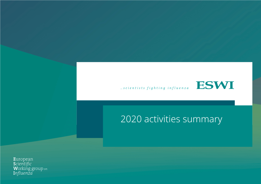 2020 Activities Summary