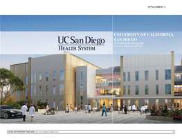 University of California San Diego Outpatient Pavilion July, 2015 - Regents Meeting