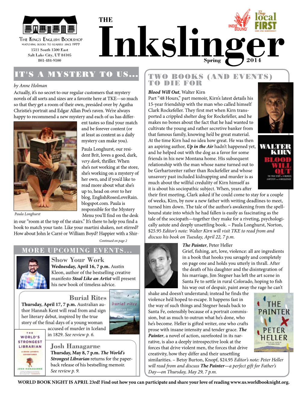 Spring Inkslinger 2014