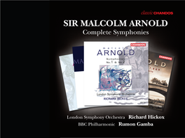 Sir Malcolm Arnold Complete Symphonies