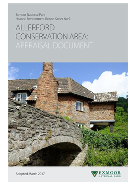 Allerford Conservation Area: Appraisal Document