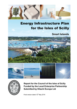 Energy Infrastructure Plan for the Isles of Scilly