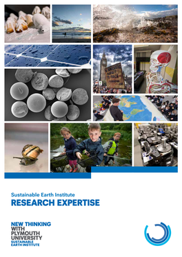 Sustainable Earth Research Expertise Brochure