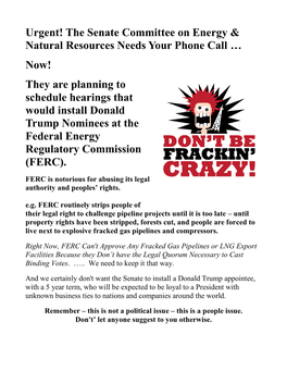 CRAZY! FERC Is Notorious for Abusing Its Legal Authority and Peoples’ Rights