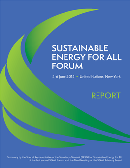 Sustainable Energy for All Forum