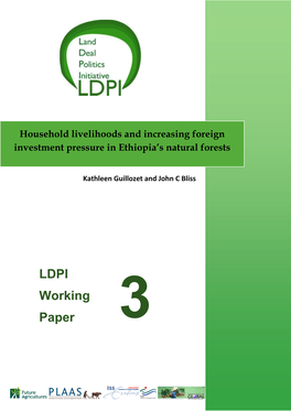 Household Livelihoods & Increasing