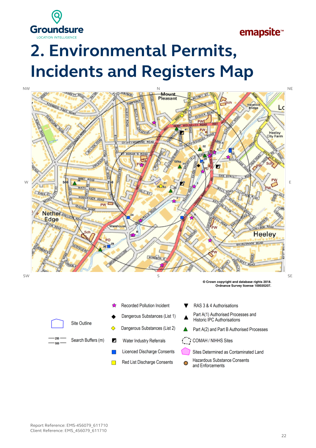 2. Environmental Permits, Incidents and Registers Map