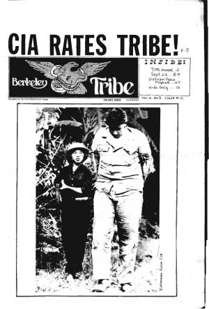 Berkeley Tribe, Published by the Red Mountain Tribe, Inc