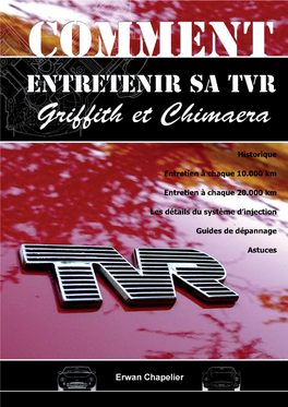Entretenir Sa TVR Griffith-Chimaera-Teaser.Pdf