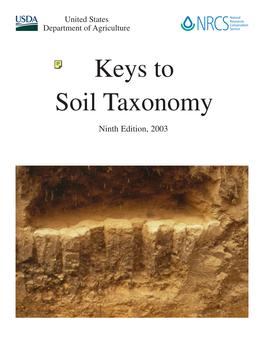 Keys to Soil Taxonomy