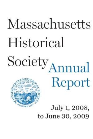 June 30, 2009 Annual Report