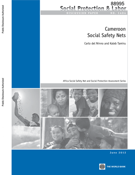 Cameroon Social Safety Nets by Carlo Del Ninno and Kaleb Tamiru, June 2012