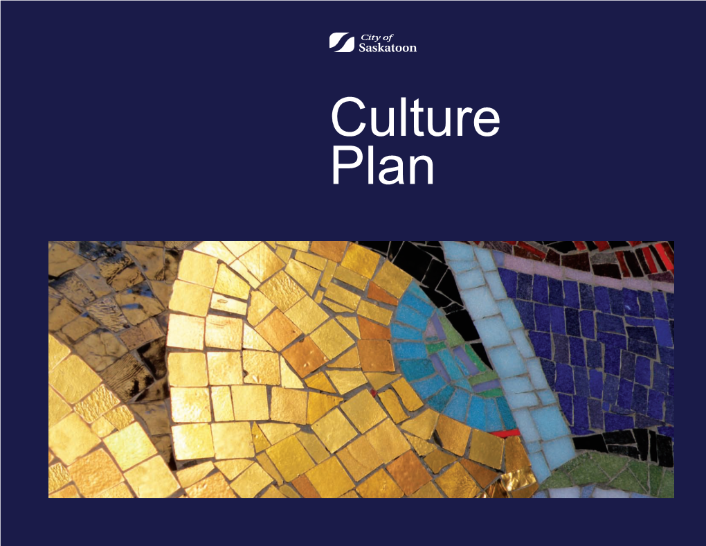City of Saskatoon Culture Plan 2011