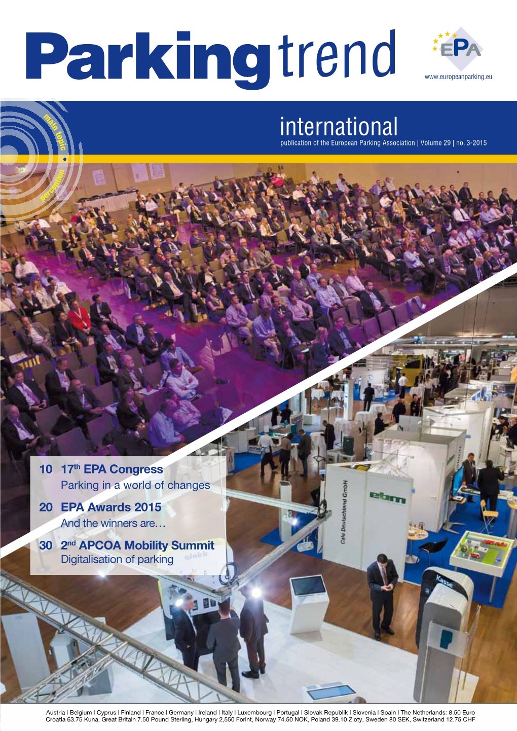 International I Publication of the European Parking Association | Volume 29 | No