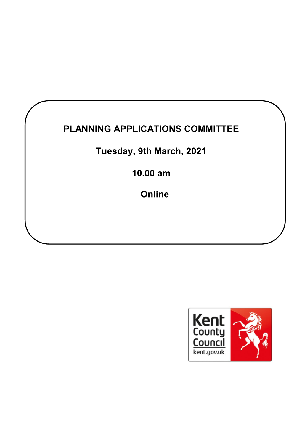 Planning Applications Committee