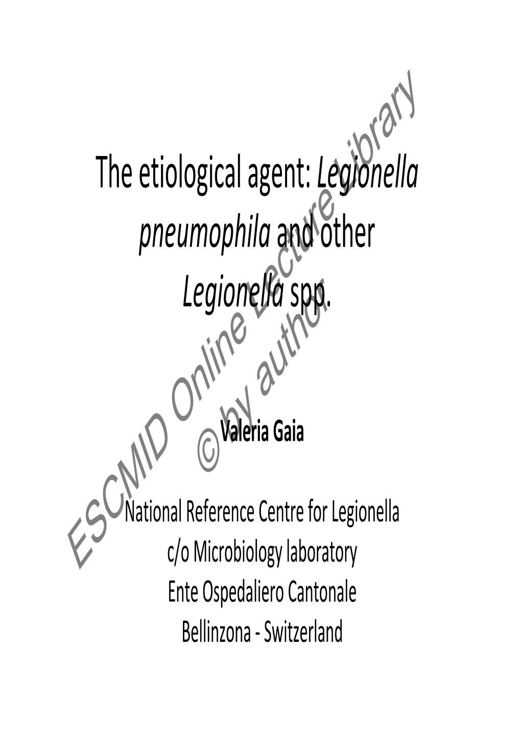 ESCMID Online Lecture Library © by Author ESCMID Online Lecture Library Latex Agglutination Test