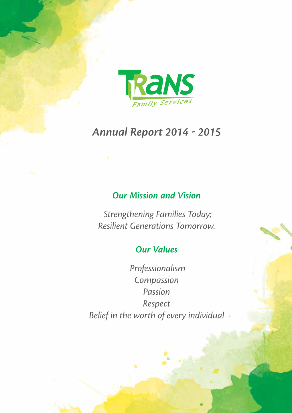 Annual Report 2014 2015