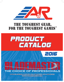 2016 AR Blademaster Catalog Compressed.Pdf