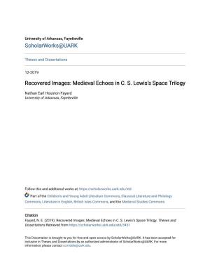 Medieval Echoes in CS Lewis's Space Trilogy