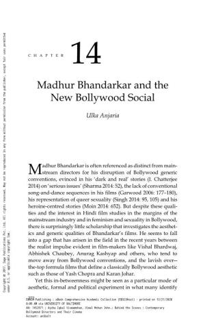 Madhur Bhandarkar and the New Bollywood Social