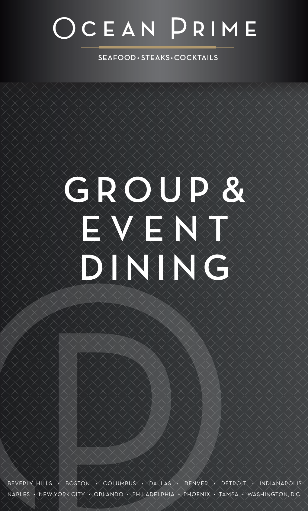 Group & Event Dining
