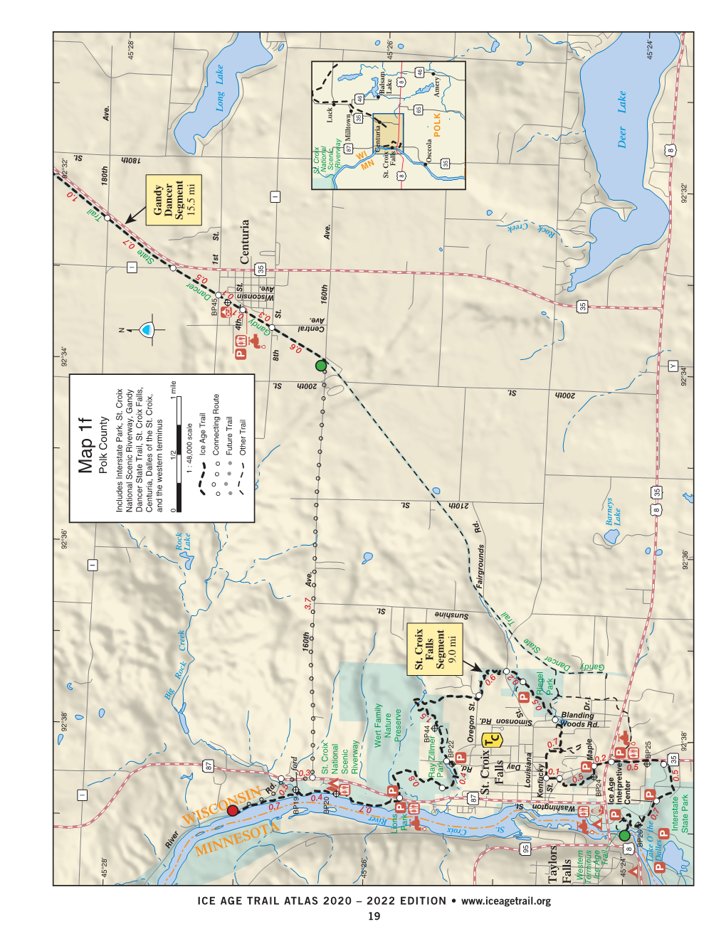 ICE AGE TRAIL ATLAS 2020 – 2022 EDITION • 19 Hiking the Ice Age Trail ...