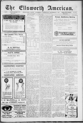 Ellsworth American : November 6, 1918