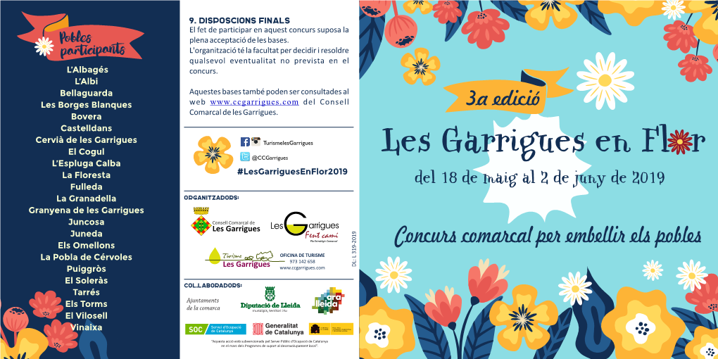 Les Garrigues En Flor 2019.Cdr